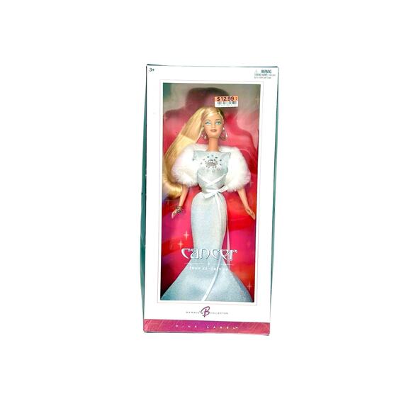 2004 Zodiac Cancer Barbie C6243 Pink Label Mattel Collector – NRFB - Picture 1 of 8